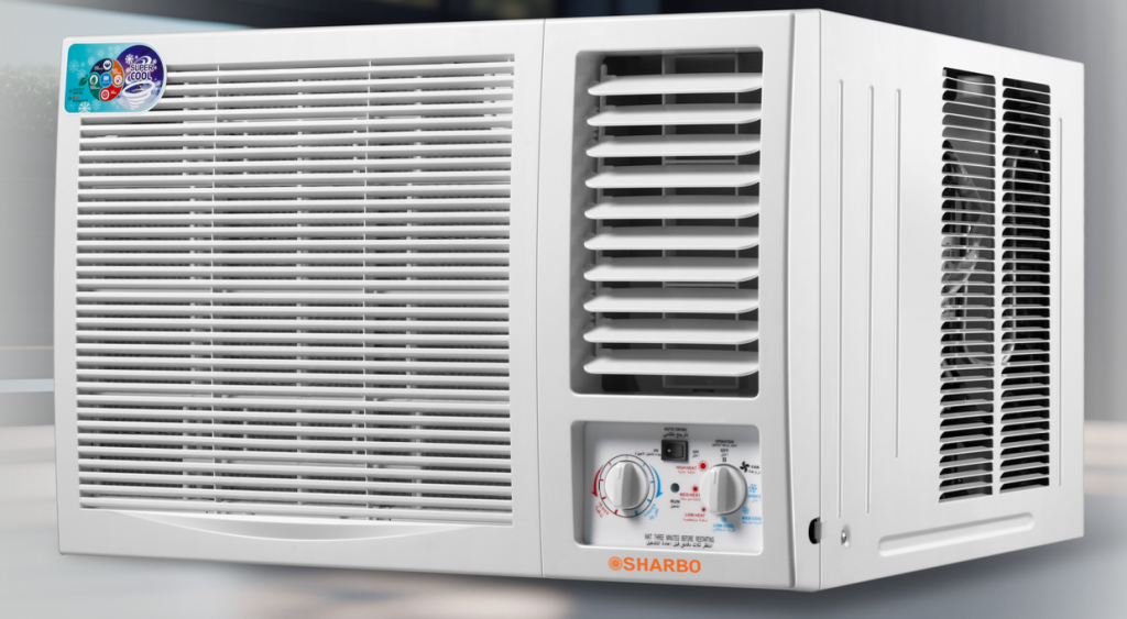 SHARBO'S WINDOW TYPE AIR CONDITIONERS